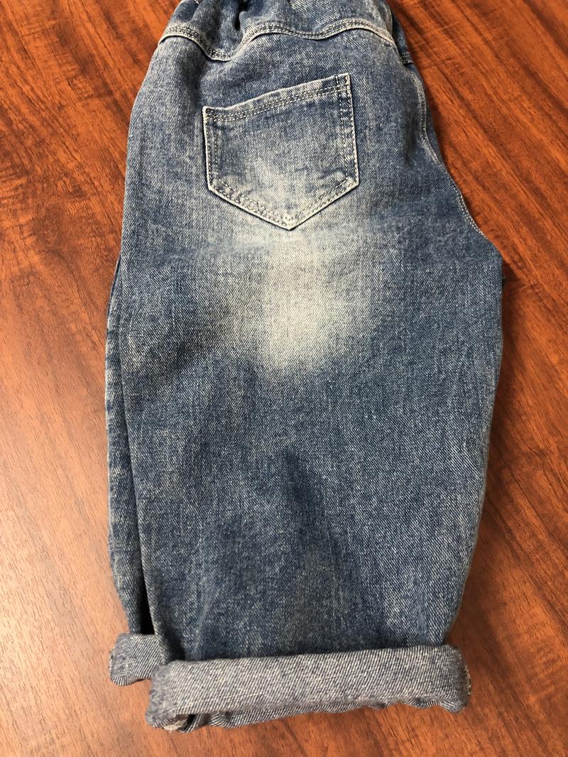 Product Introduction of Quần jean mài dáng baggy form rộng chất jean mềm phong cách cá tính bé trai QJR2202 5