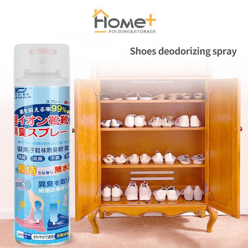 (HOME+) Deodorant In Shoes Spray Bactericidal Deodorant for Shoes ...