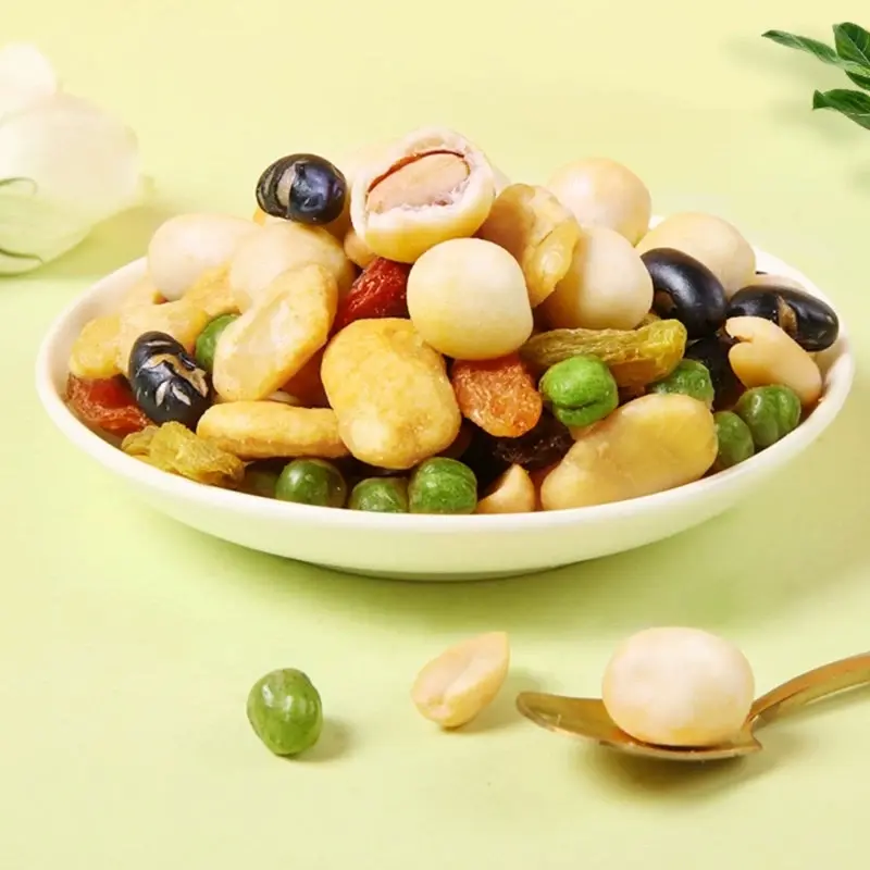 Gói hạt mix dinh dưỡng tổng hợp nhiều hương vị sấy giòn, đồ ăn vặt Snack - Food 6