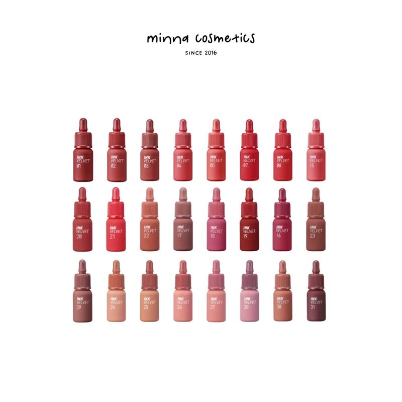 [Peripera] Son Kem Peripera Ink Velvet Nude Collection Nữ Trang Điểm Cosmetic Mỹ Phẩm