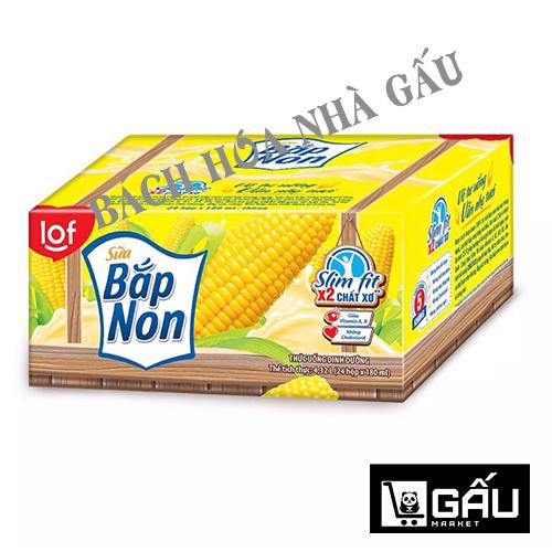  Sữa Bắp Non LiF KUN 180ml  Thùng 24 hộp  