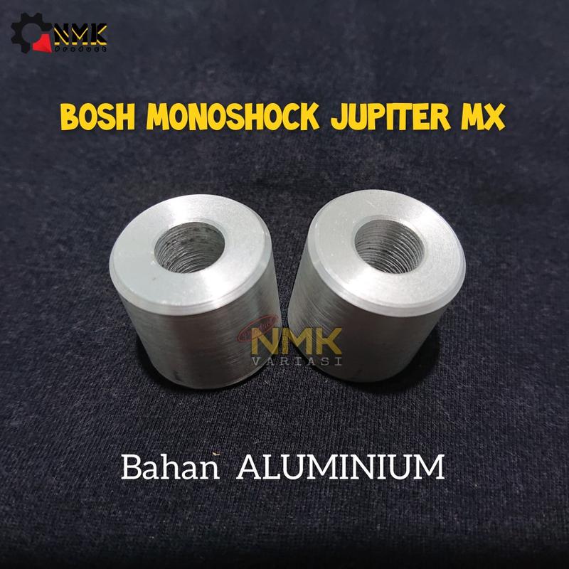 Product Introduction of Bosh Monoshock Jupiter Mx Old New 135 King 150 Bos Shock Belakang Bahan Teflon Aluminium 3