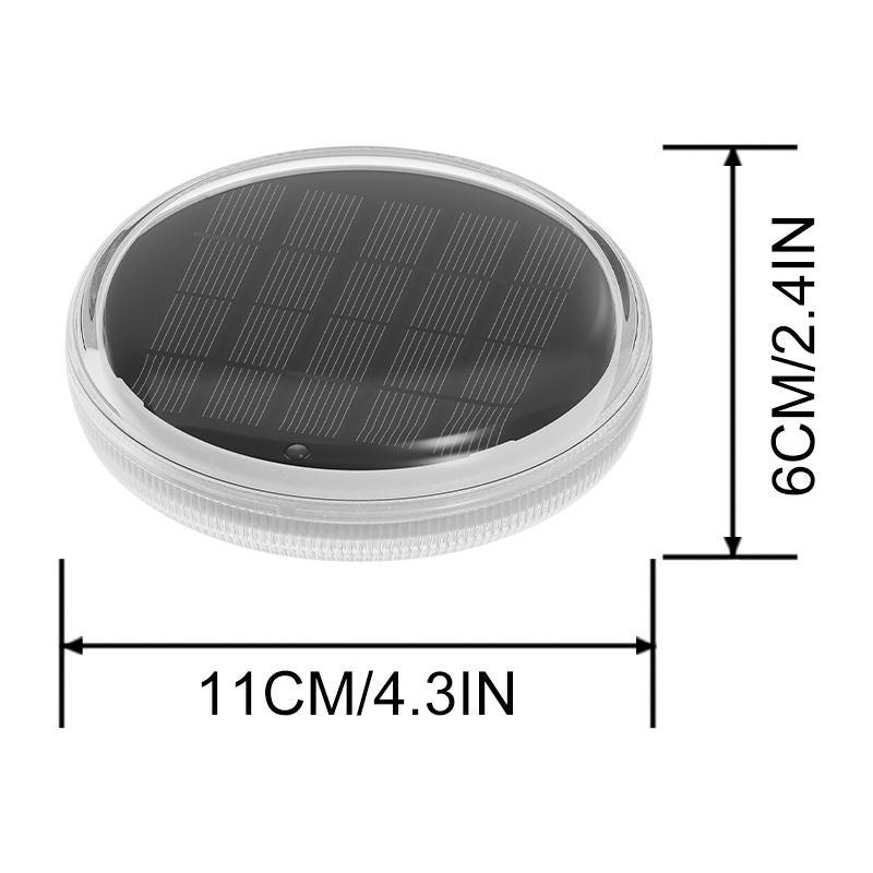 Product Introduction of Solar-Powered Pool Light with 3 Brightness Levels, 9 Colors, 500mAh Built-in Battery, Waterproof & Easy to Install, Auto On/Off at Night, Daytime Charging, Timer Function, Suitable for Parks, Courtyards, Bathtubs and Villas 1