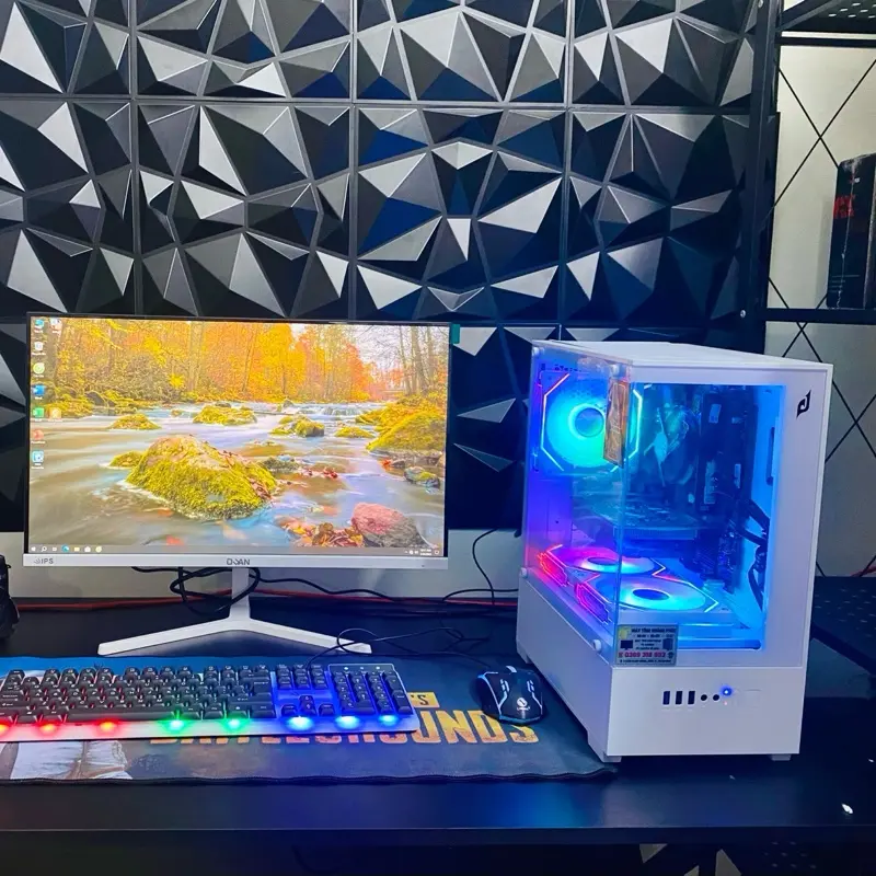 Máy tính chơi game Lol, CF, Fifa 9100f,1050ti