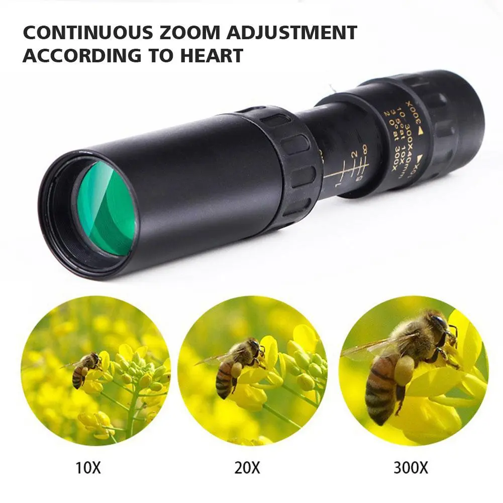 Mini High Definition Monoculars Night Vision Mobile Camping Outdoor Telescope Camera Portable