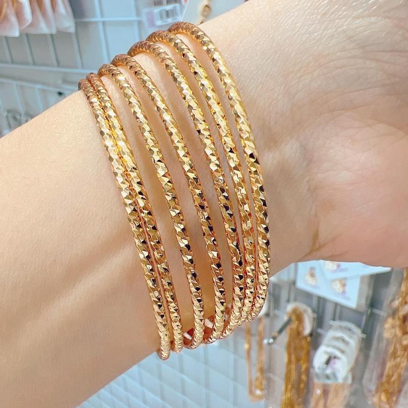 Beli 2 Produk Apapun Gratis 1- best jewelry perhiasan gelang titanium kualitas - gelang keroncong-gelang tangan wanita-xuping gelang gold jewellery 0
