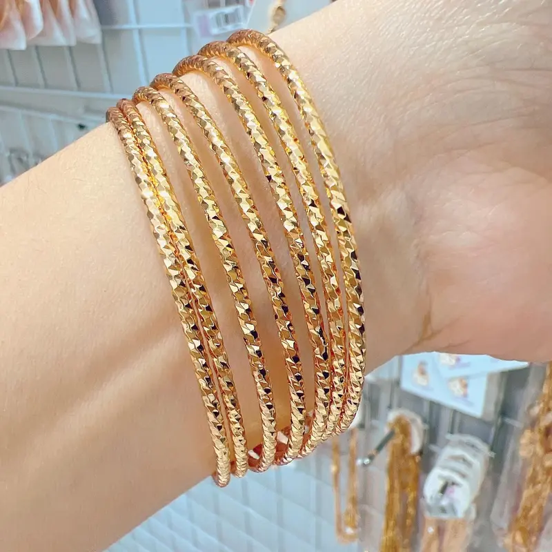 Beli 2 Produk Apapun Gratis 1- best jewelry perhiasan gelang titanium kualitas - gelang keroncong-gelang tangan wanita-xuping gelang gold jewellery 0