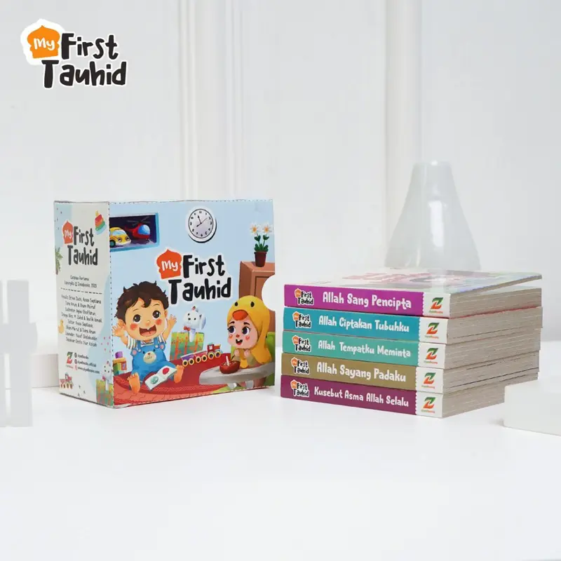 My First Tauhid - isi 5 Buku Boardbook Pengetahuan Dasar Tauhid Anak Usia 2+ Buku Cerita Anak - Ziyad Books 8