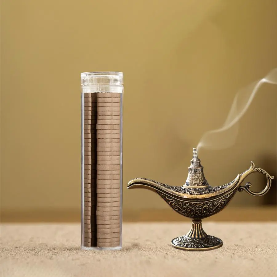 Incense Burner Set, 1 Count Incense Burner & 42pcs Incense, Home Fragrance Holder for Yoga Meditation Sleeping, Desktop Decoration, Gift Ideas, Scented