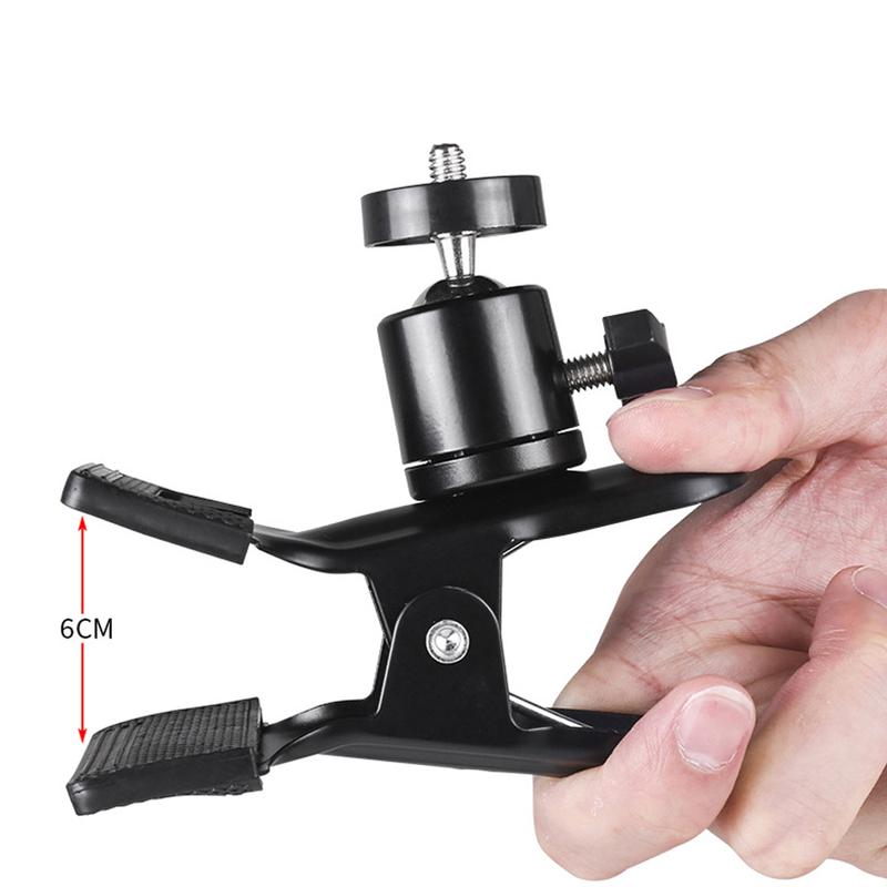 Product Introduction of Metal Camera Clip Flash Holder Mounting Bracket and Book File Binding Holder Teaching Supplies 6