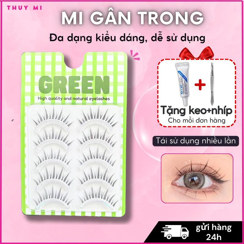 Mi giả gân trong tự nhiên Anime 5 cặp tái sử dụng nhiều lần tặng 1 set keo nhíp cho 1 đơn hàng