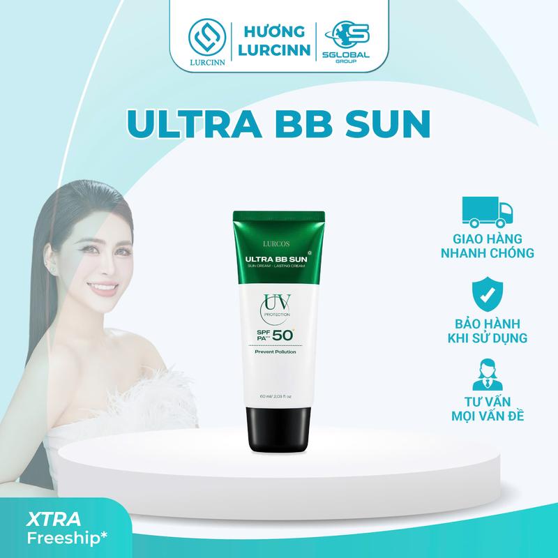 Kem Chống nắng ultrasun plus Lurcinn SPF 50+++