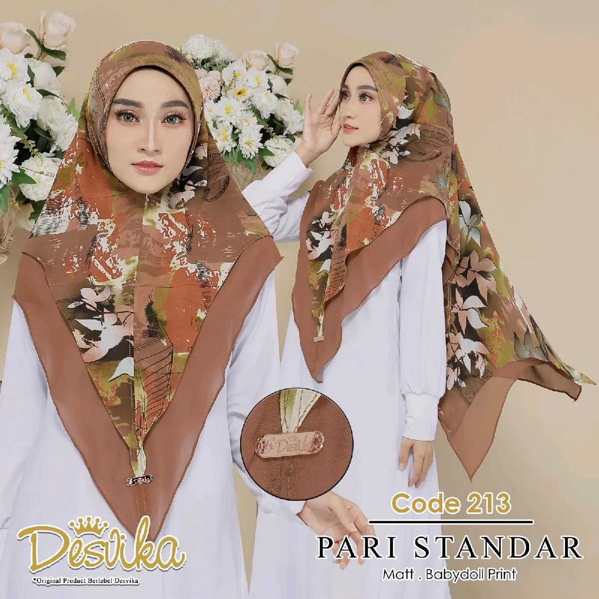 (((ORI DESVIKA))) Khimar pari standart DC 213