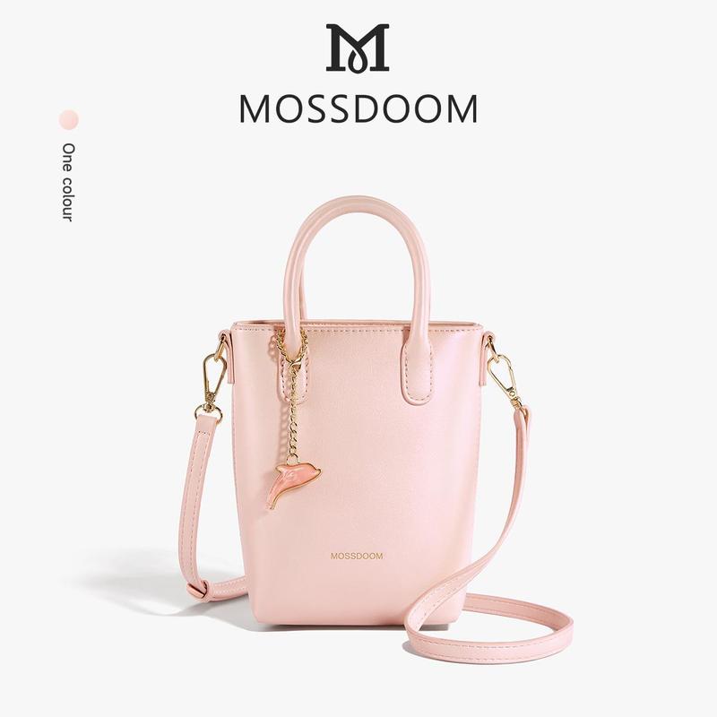 MOSSDOOM Nerisia Bag Túi điện thoại mini dễ thương Túi đeo vai thời trang Túi đeo chéo