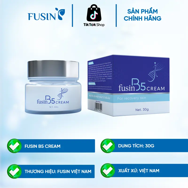 KEM DƯỠNG ẨM DA FUSIN B5 CREAM CHÍNH HÃNG 0