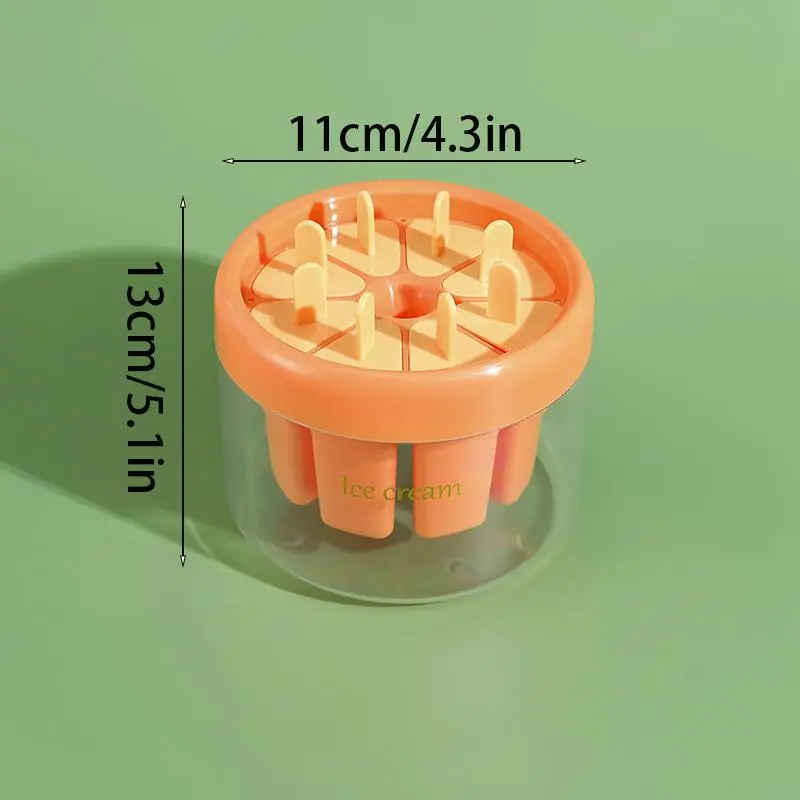 8-grid Ice Cream Mold, 1 Count Ice Cream Maker, Ice Cream Making Tool, Kitchen Utensils & Gadgets, Household Kitchen Products 2