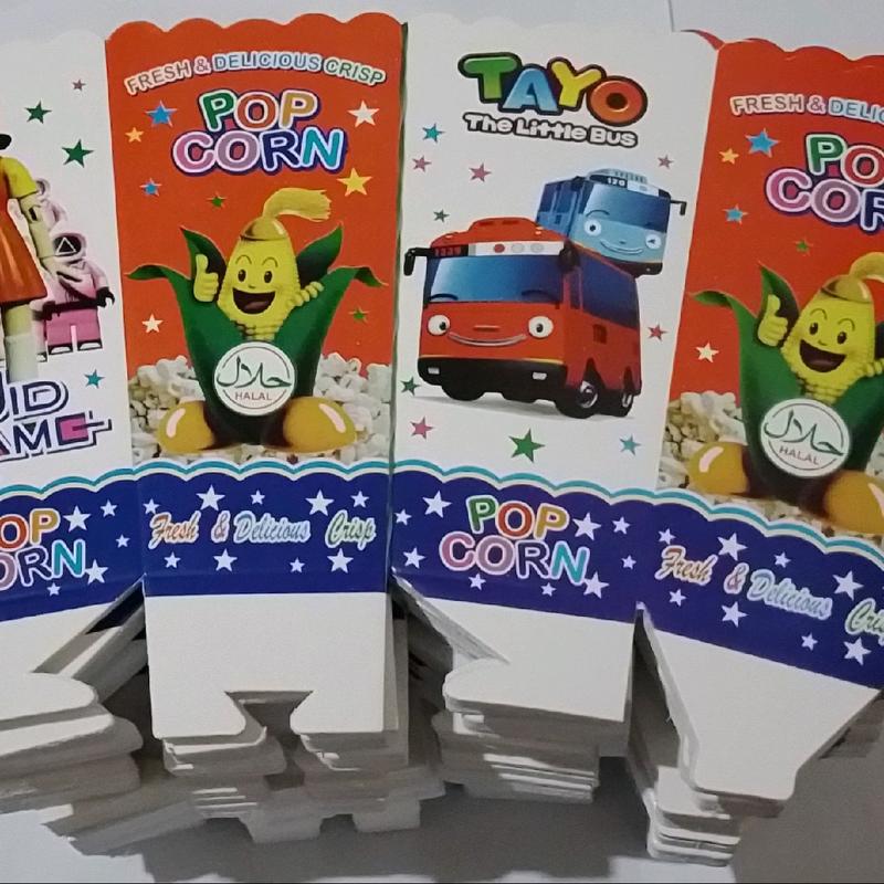 kertas popcron ukuran 6x12 100 lembar 4 gambar Paper 2