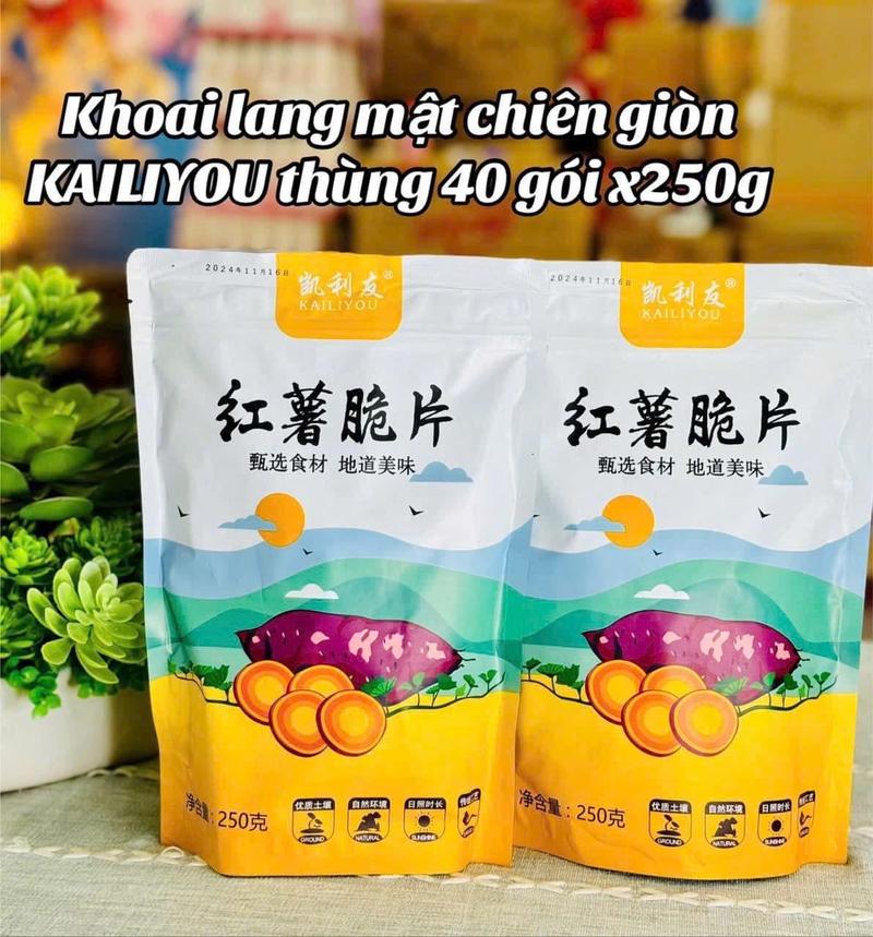 Product Introduction of 3 Gói Khoai Sấy Giòn KAILIYOU (250g/1 túi) Snack 2