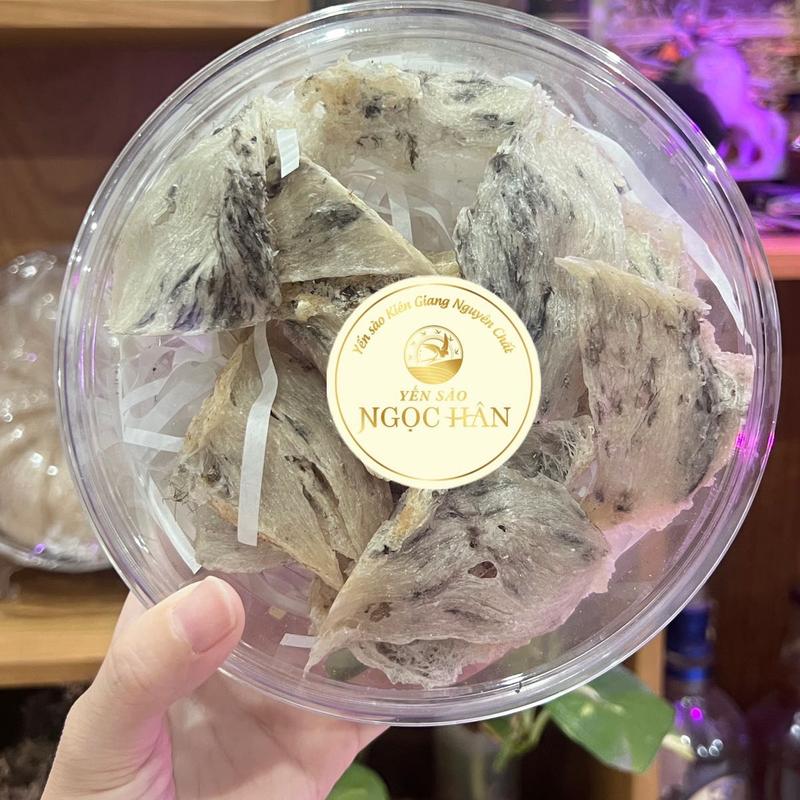 Yến thô tổ góc+nứt nhẹ -Yến sào Ngọc Hân - nhà yến 15 năm tại Kiên Giang 1