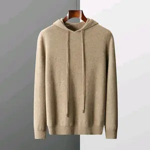 Sweater Jaket Hoodie  Pria  Keren Casual Katun Rajut  Knitwear  Premium