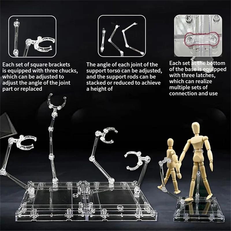 Product Introduction of Đế Mô Hình Hành Động, Ba Đầu, Phụ Kiện Mô Hình Anime, Mô Hình RG Rabot, Giá Đỡ Trưng Bày, Giá Chân Đế Búp Bê Trong Suốt, Giá Đỡ Đồ Chơi Mô Hình, HG / 144 12