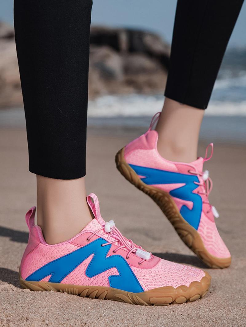 Product Introduction of Women's Sporty Lace Up Water Shoes, Lightweight Breathable Comfortable Shoes, Outdoor Sports Shoes for Beach, Swimming, Camping, Hiking, Closed 7