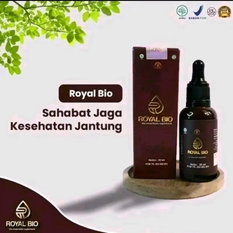 ROYAL BIO original tetes herbal untuk kesehatan jantung asli bpom 2