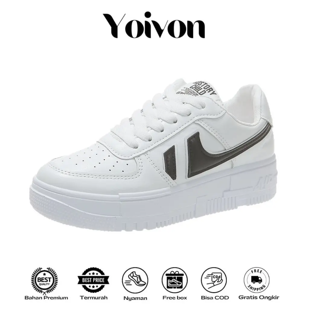 YOIVON - Free Box Hoshi Sepatu Sneakers Wanita Kualitas Premium