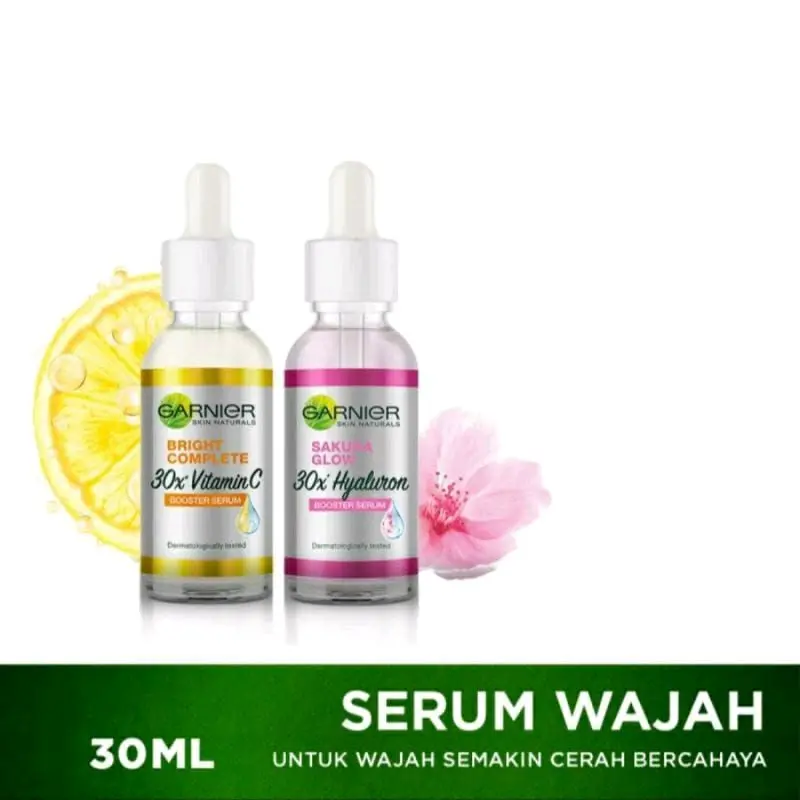 Garnier Serum Bright Complete Vitamin C 30x Booster Serum - Sakura Glow 0