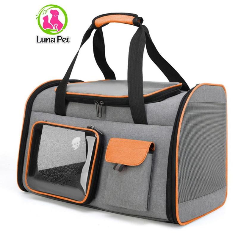  Túi vận chuyển chó mèo LỚN 9kg Luna Pet TVC08 - Balo vận chuyển thú cưng lớn 