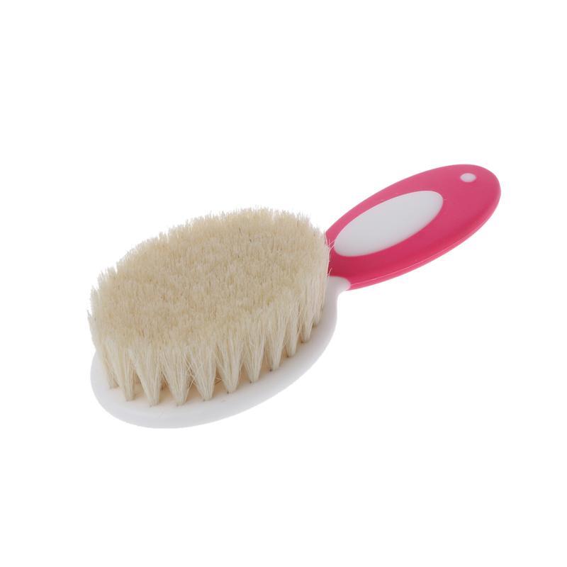 Product Introduction of Newborn Baby Natural Boys Girls Soft Wool Hair Brush for Head Comb Infant for Head Massager Portable Bath Brush Comb For 36