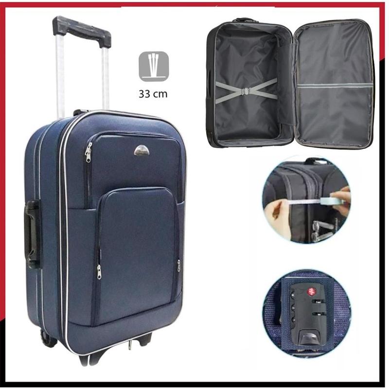 Vali Kéo Du Lịch BI&TI Màu xanh Nauy Có Nắp - 26 Inch 8