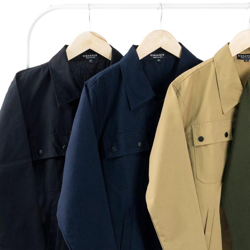 Product Introduction of Kemeja Semi Parka Couple Korean style Top - Jaket Semi Parka Outer Couple Set - baju Couple 34
