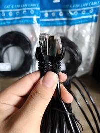 Gambar KABEL INTERNET KABEL LAN KABEL FTP CAT 6 10 meter dengan RJ45 Aluminium  Hitam - 10 M dari Reformasi Computer Kota Administrasi Jakarta Barat 4 Tokopedia