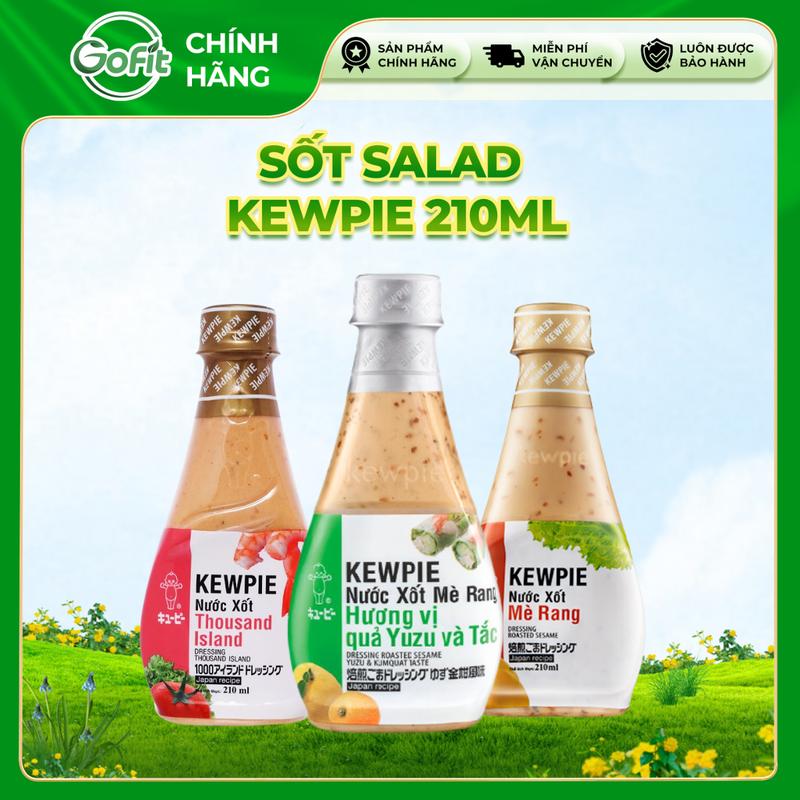 Nước Xốt / Sốt Salad Kewpie 210ml Các Loại Nước Sốt Gia Vị