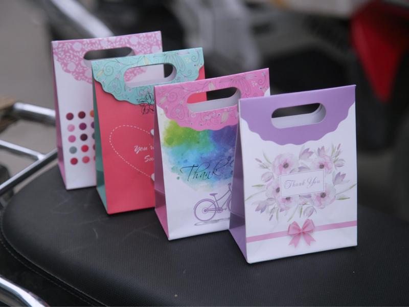  Combo 50 cái - Túi giấy nắp gấp mini - Mẫu số 17 