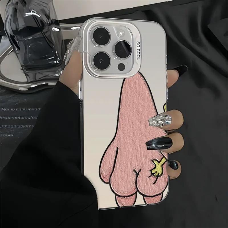 Product Introduction of Fun SpongeBobBob Applicable Apple Phone Case 15 New 14 Couple 13 Mobile Phone Case 12 Niche Mobile Phone Case transparent  phone  case 8