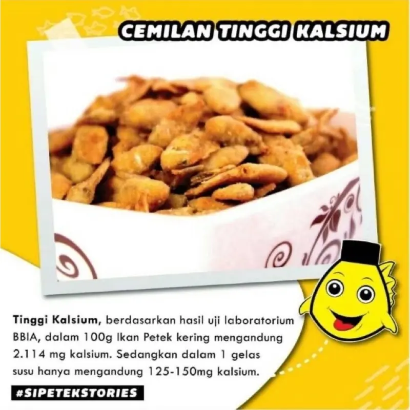 Crispy Ikan Sipetek | Ikan Mungil Tinggi Kalsium 1
