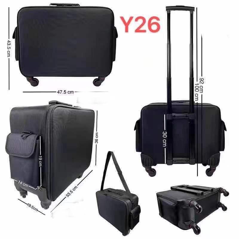 Cốp vải kéo đựng đồ makeup chuyên nghiệp sz 48cm