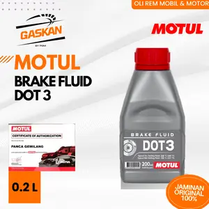 Minyak Rem Motul Brake Fluid Dot 3 200mL
