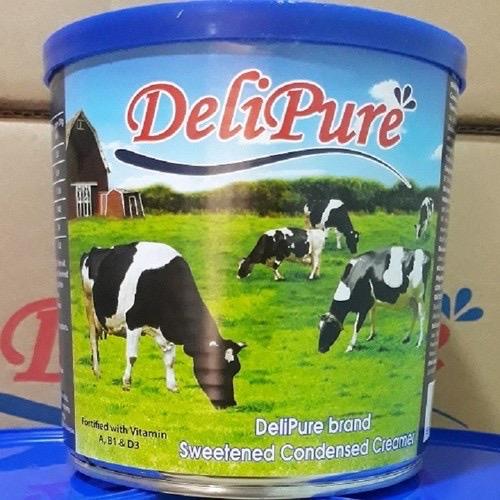 Combo 6 lon sữa đặc có đường Delipure nhập khẩu Malaysia loại 1kg 2