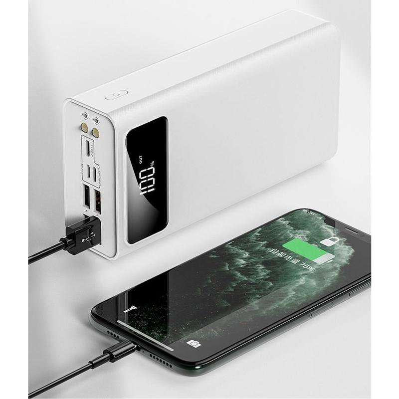 ✦Ready Stock,Cod✦ 60000mAh Powerbank Fast Charging Full Capacity 4 USB Charge Ports PD Fast Charging Power bank powerbank60000 mah 3