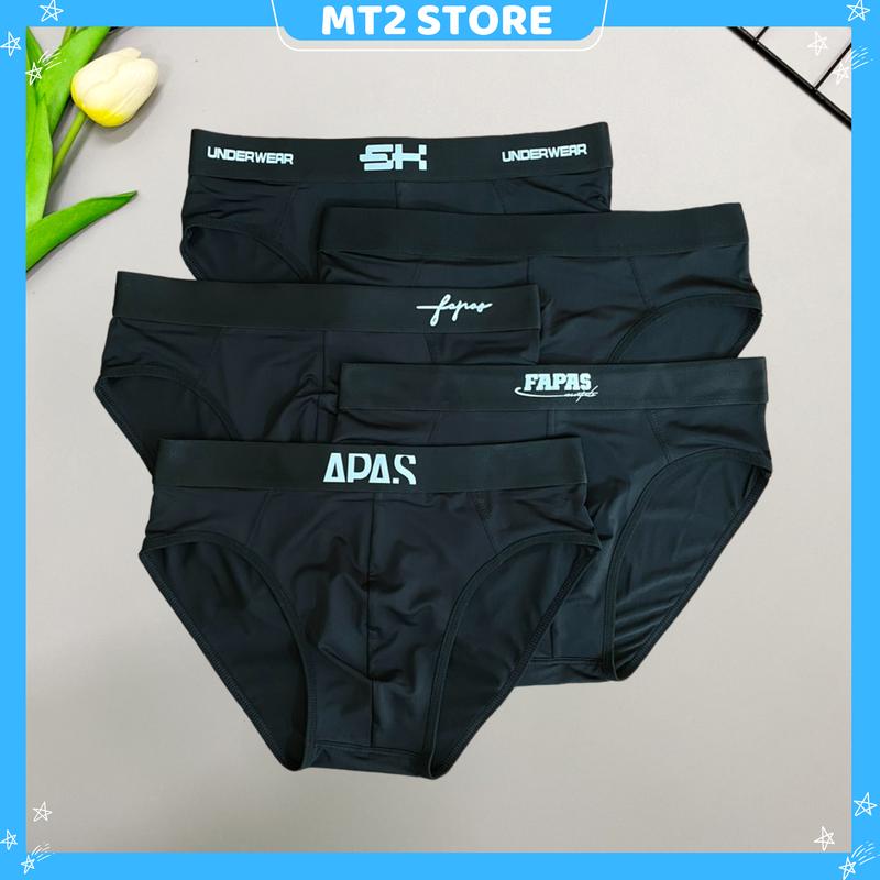  Quần sịp chéo Full đen mix mẫu chất thun lạnh họa tiết sang trọng nam tính  quần lót nam thoáng mát co giãn 4 chiều Menswear Boxer Quần Boxer quầnlót 