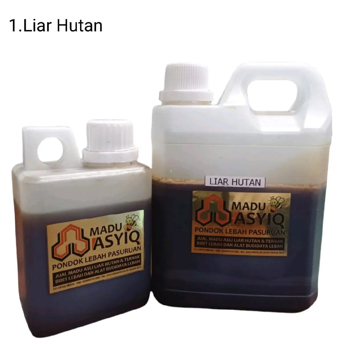 Madu Asyiq Liar Hutan 1 kg honey