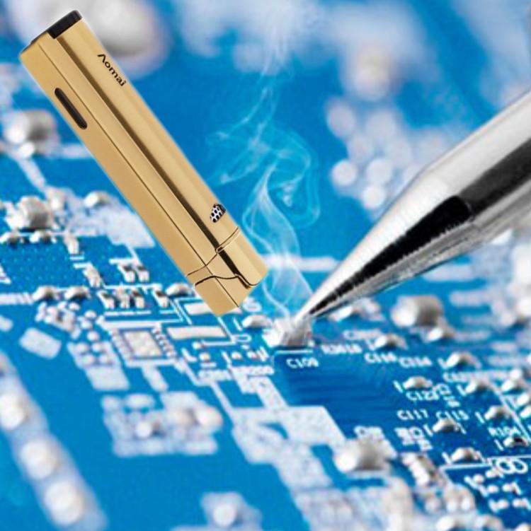 Bút hàn khò mini cầm tay A0MAI AM293 kim loại , an toàn , tiện lợi