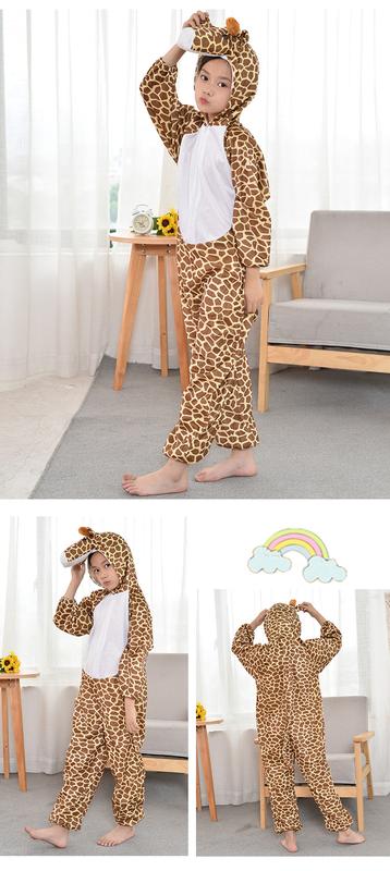 Product Introduction of Animal Doll Cartoon Giraffe Animal Performance Costume Animal Performance Costume Children's Day Performance Costume 27