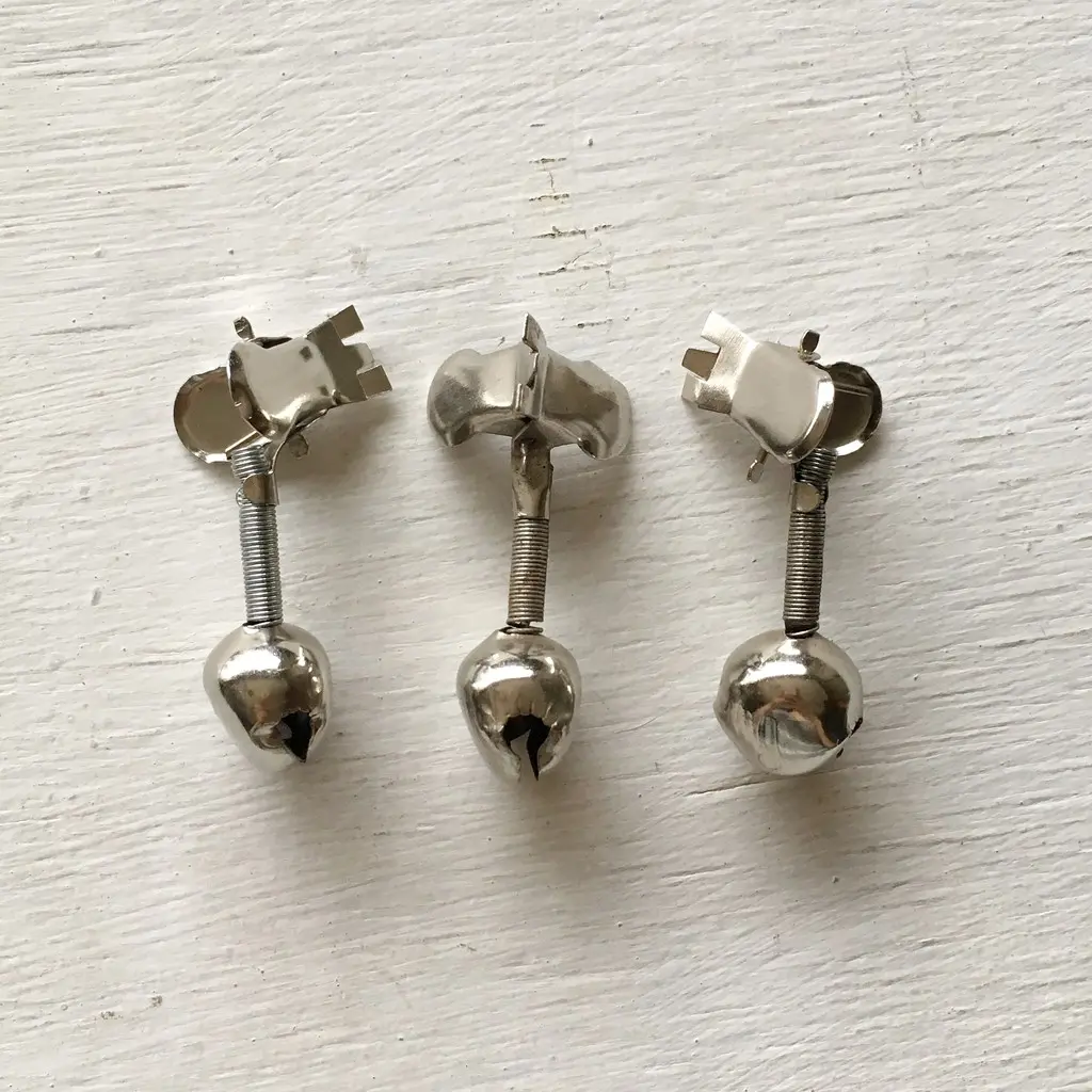 Gengge / bel bell kerincing single / double head jepit / putar