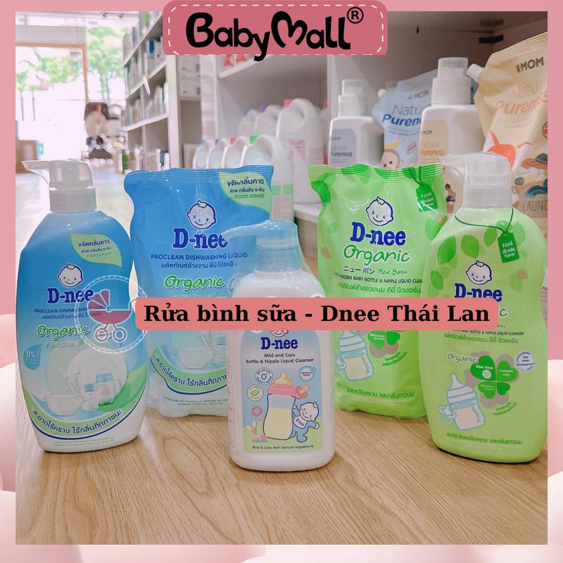  Dung dịch rửa bình sữa cho bé Dnee Thái Lan dạng túi   dạng bịch 