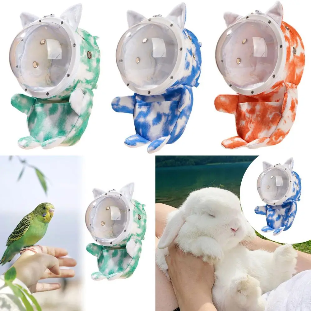Hamster Travel Carrier Bag Large Transparent Window Rat Mice Travel Case