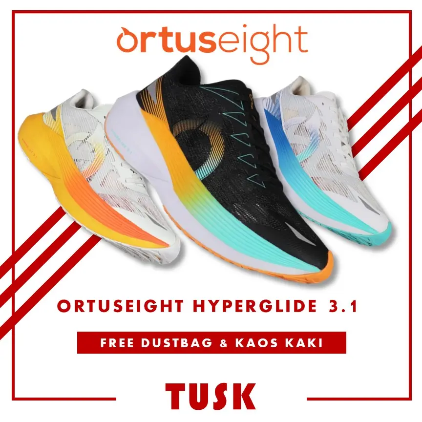 Sepatu Ortuseight Hyperglide 3.1 Original Sepatu Ortus Sport Running Olahraga Lari Original